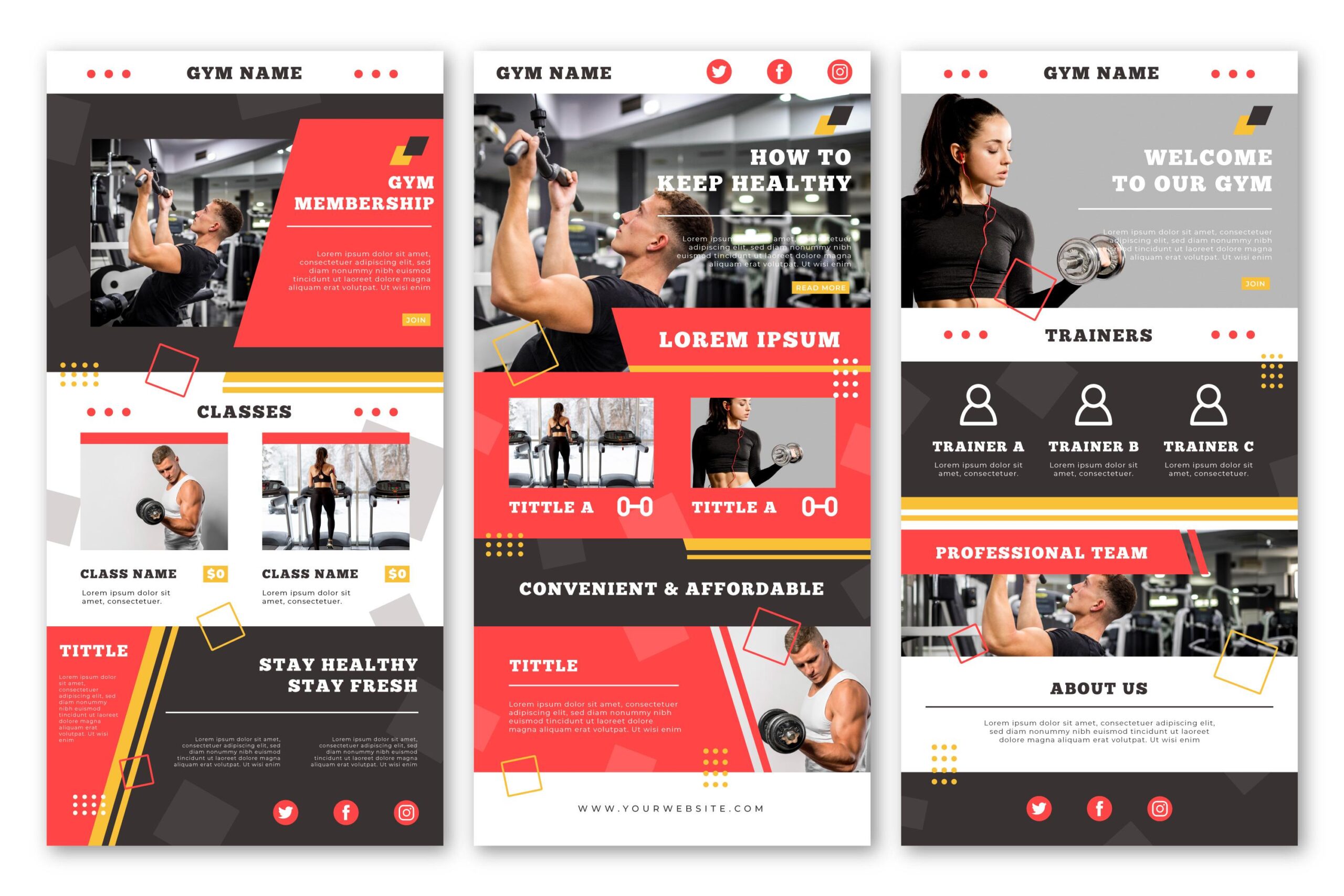 Gym Web Design Agency